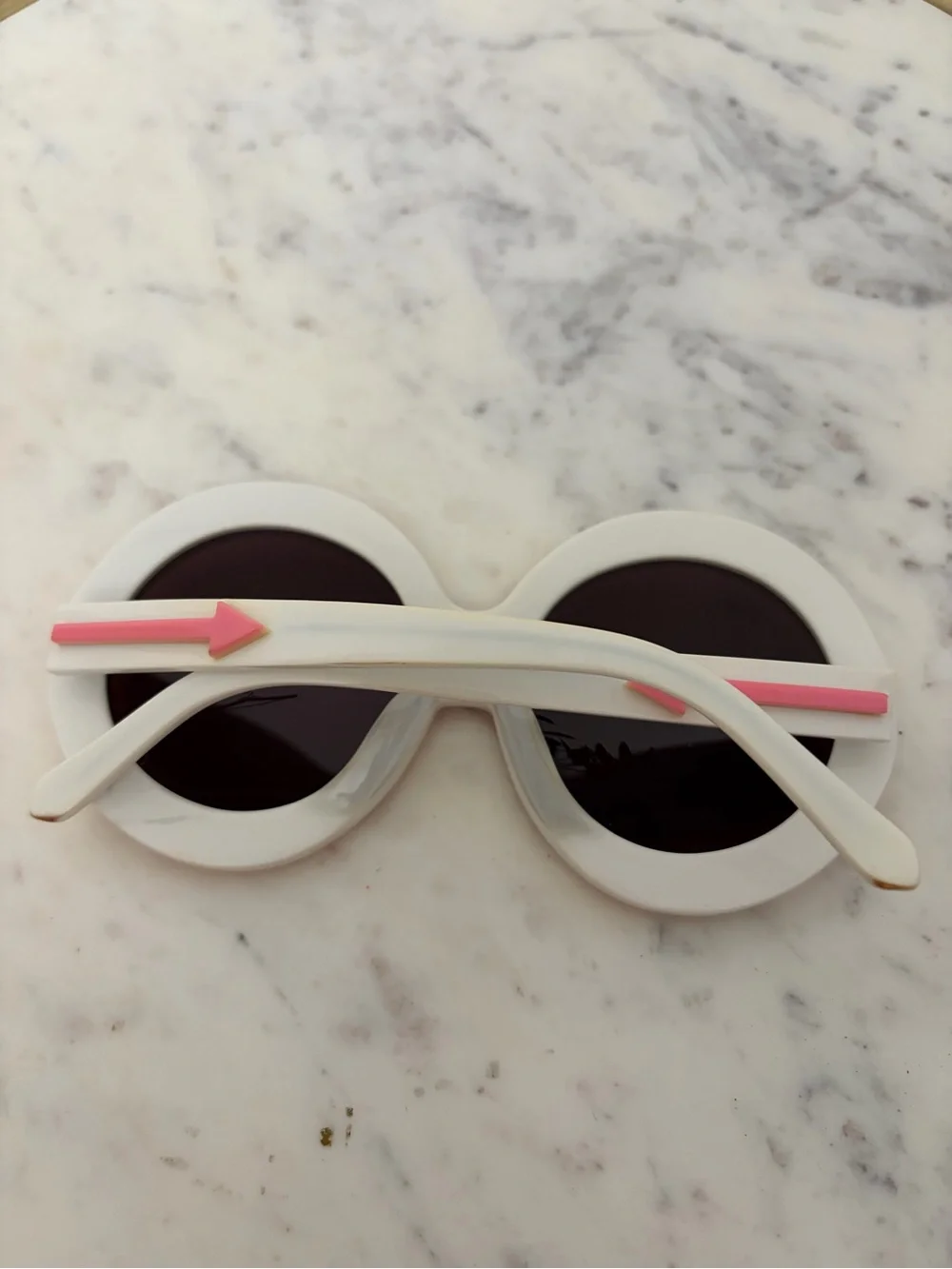 Karen Walker Pink Iris Sunglasses